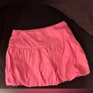 Amanda Uprichard Heidi Skirt in Hot Pink